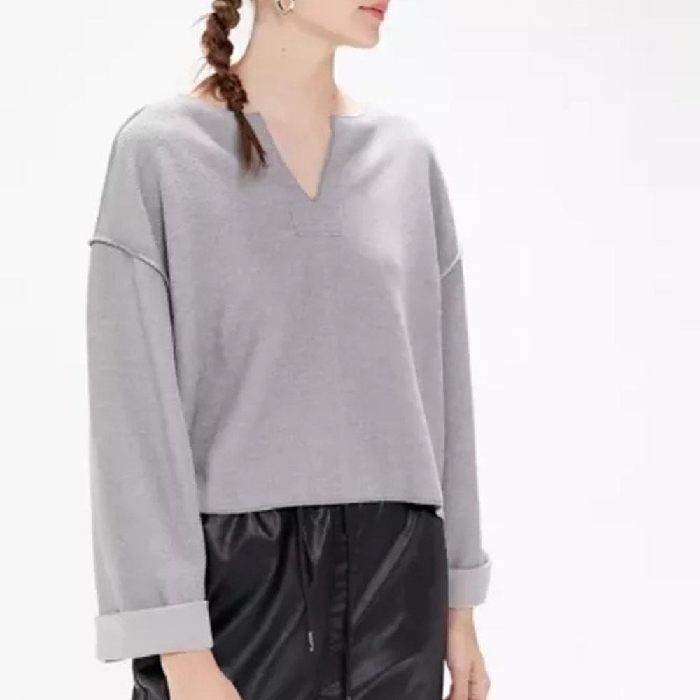 SHOP CLOSING / FINAL PRICE: UO Jax Inside Out Notch Neck Top